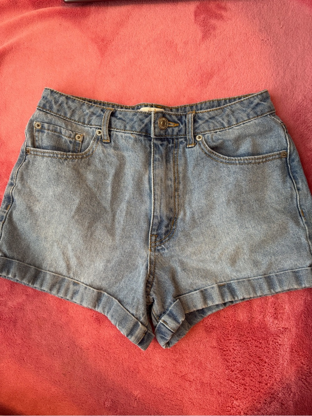 Forever 21 Light Blue Denim Shorts